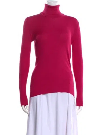 Pre-owned Tom Ford Cashmere Turtleneck Sweater W/ Tags In Pink