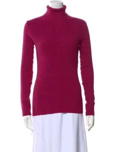 Pre-owned Tom Ford Cashmere Turtleneck Sweater W/ Tags In Pink