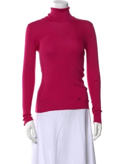 Pre-owned Tom Ford Cashmere Turtleneck Sweater W/ Tags In Pink