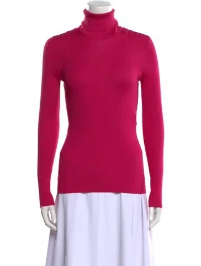 Pre-owned Tom Ford Cashmere Turtleneck Sweater W/ Tags In Pink