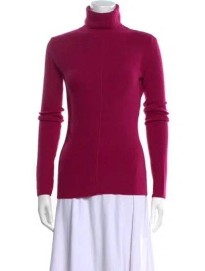 Pre-owned Tom Ford Cashmere Turtleneck Sweater W/ Tags In Pink