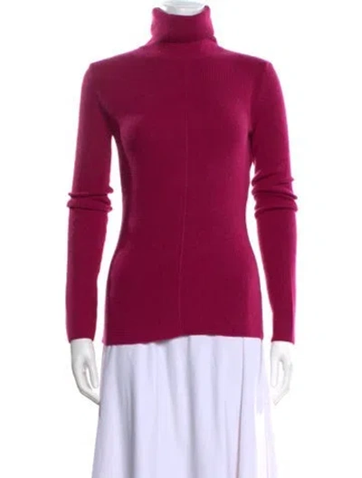 Pre-owned Tom Ford Cashmere Turtleneck Sweater W/ Tags In Pink