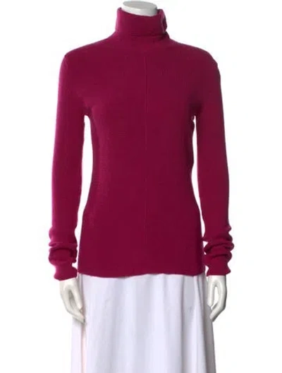 Pre-owned Tom Ford Cashmere Turtleneck Sweater W/ Tags In Pink