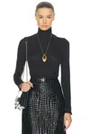 Tom Ford Cashmere Turtleneck Top In Black