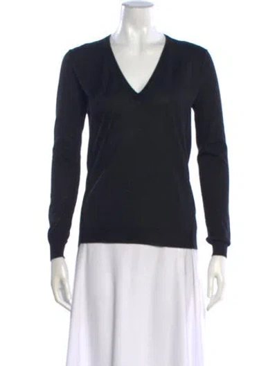 Pre-owned Tom Ford Cashmere V-neck Sweater In Multi