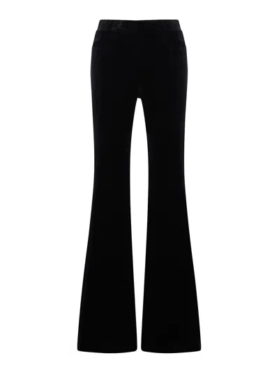 Tom Ford Flared-leg Tailored-cut Trousers In Black