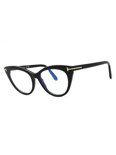 Tom Ford Cat Eye Eyeglasses For Women, Ft691-b Style In Black
