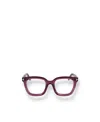 Tom Ford 51mm Square Blue Light Blocking Glasses In Red