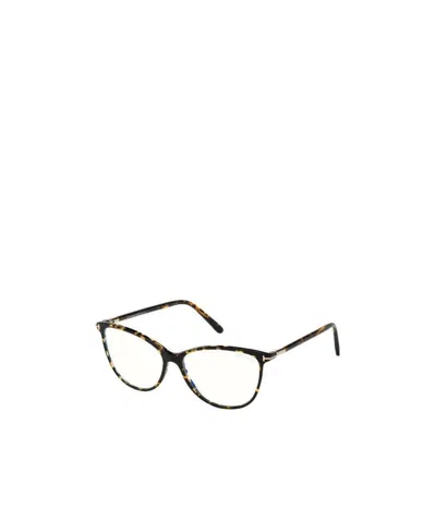 Tom Ford Cat-eye Frame Flat Mirror In Black