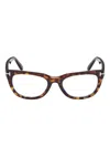 Tom Ford Cat-eye Frame Glasses In Brown