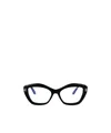 Tom Ford Blue Light Block Cat Eye Ladies Eyeglasses Ft5949-b 001 56 In Shiny Black