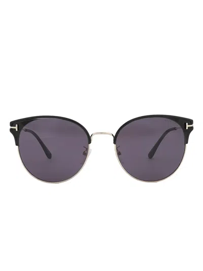 Tom Ford Cat-eye Frame Sunglasses In Black