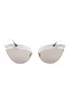 Tom Ford Cat-eye Full-rim Sunglasses In Metallic