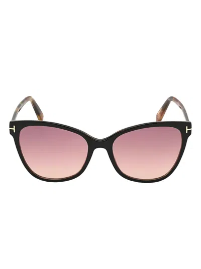 Tom Ford Cat-eye Full-rim Sunglasses In Black