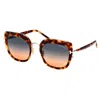 Tom Ford Oversized Tinted Sunglasses In Brown