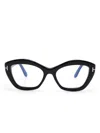Tom Ford Cat-eye Glasses In Black