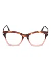 Tom Ford Cat-eye Glasses In Brown