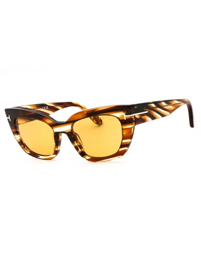 Tom Ford Cat Eye Premium Sunglasses In Multi