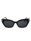 Tom Ford Cat-eye Sunglasses In Black