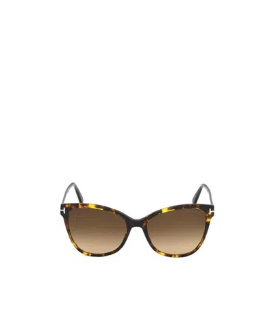 Tom Ford Cat-eye Sunglasses In Brown