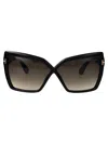 Tom Ford Cat Eye Sunglasses Ft1195/s 01 B