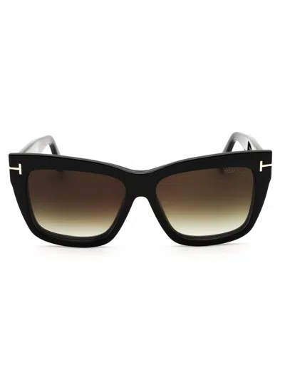 Tom Ford Cat Eye Women's Eyeglasses - Stylish Acetate Design In Black