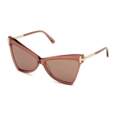 Tom Ford Cat Eye Women's Mini Sunglasses In Brown