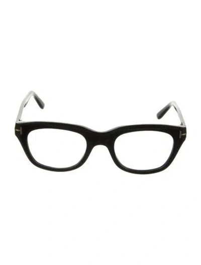 Pre-owned Tom Ford Cat-eye Eyeglasses In Black