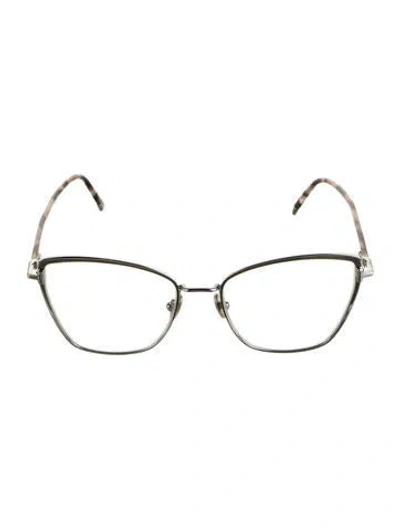 Pre-owned Tom Ford Cat-eye Eyeglasses In Brown