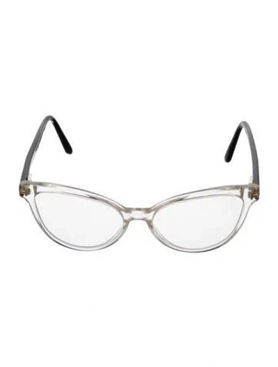 Pre-owned Tom Ford Cat-eye Eyeglasses In Multi