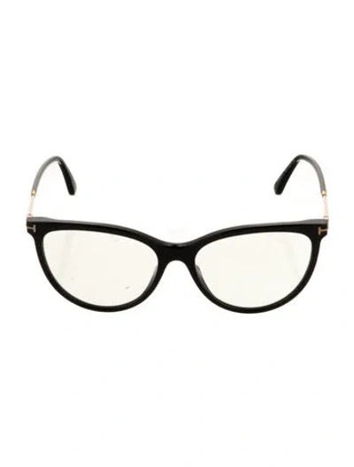 Pre-owned Tom Ford Cat-eye Eyeglasses W/ Tags In Black
