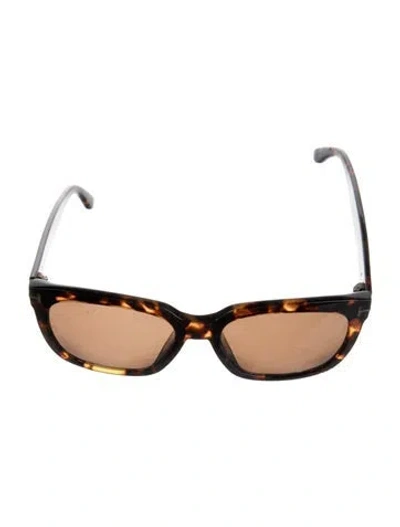 Pre-owned Tom Ford Cat-eye Gradient Sunglasses In Brown