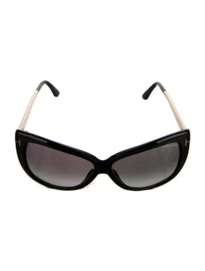 Pre-owned Tom Ford Cat-eye Gradient Sunglasses In Multi