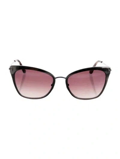 Pre-owned Tom Ford Cat-eye Gradient Sunglasses In Multi