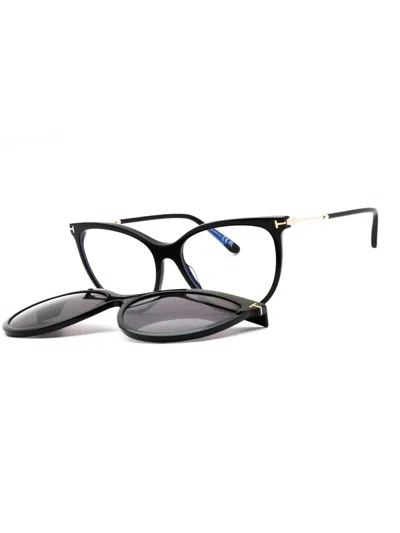 Tom Ford Cat-eye Mini Eyeglasses For Women In Black
