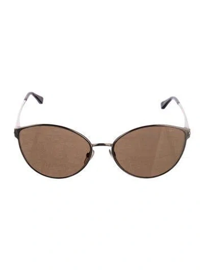 Pre-owned Tom Ford Cat-eye Mirrored Sunglasses In Multi