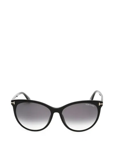Tom Ford Cat-eye Sunglasses In Brown