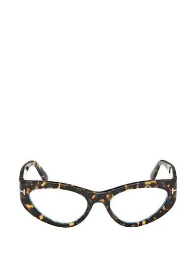 Tom Ford Cat-eye Sunglasses In Brown