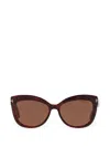 Tom Ford Cat-eye Sunglasses In Multi