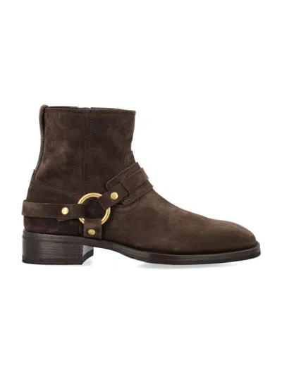 Tom Ford Cavendish Harness Boots In Brown