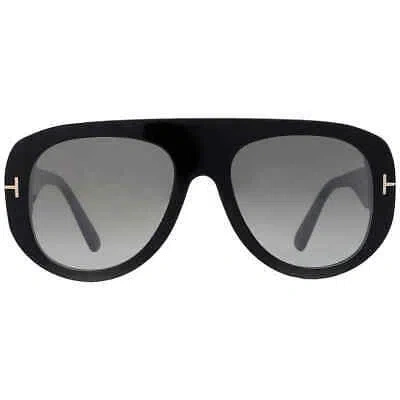 Pre-owned Tom Ford Cecil Brown Mirror Pilot Unisex Sunglasses Ft1078 01g 55 Ft1078 01g 55
