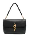 Tom Ford Chain-link Strap Shoulder Bag In Black