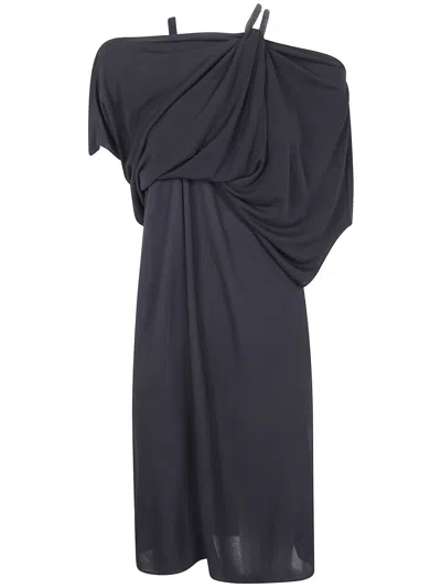 Tom Ford Chain Stones Embroidery On Crepe Jersey Cocktail Dress Clothing In Black