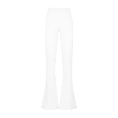 TOM FORD TOM FORD CHALK WHITE CASHMERE PANTS