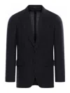 Tom Ford Shelton Wool And Mohair Jacket In Black