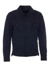 Tom Ford Black Jacket In Blue