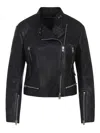 Tom Ford Leather Jacket In Black