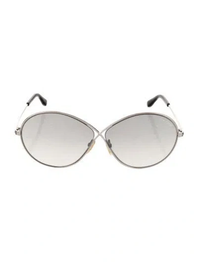 Pre-owned Tom Ford Charles Round Sunglasses In Brown