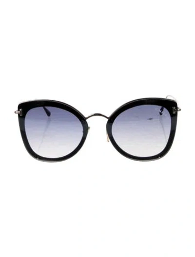 Pre-owned Tom Ford Charlotte Oversize Sunglasses In Multi