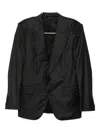 Tom Ford Checked Single-breasted Suit In Black